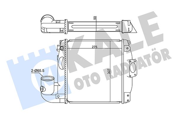 MGA-80368 Turbo Radyatoru Intercooler Toyota Hilux Vigo Vii 2005-2015