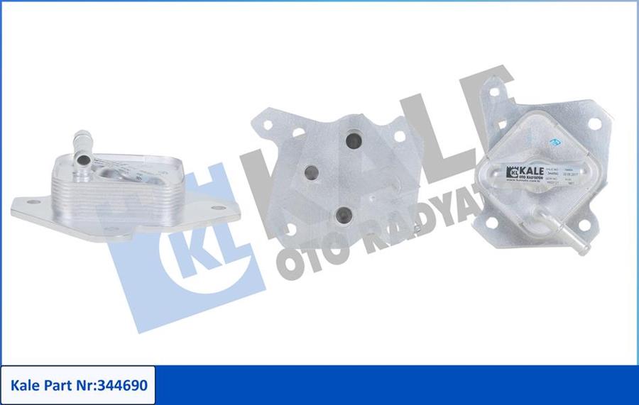 UNI-1571033050 Radyator Sogutucu Yag Toyota Avensis 2007--
