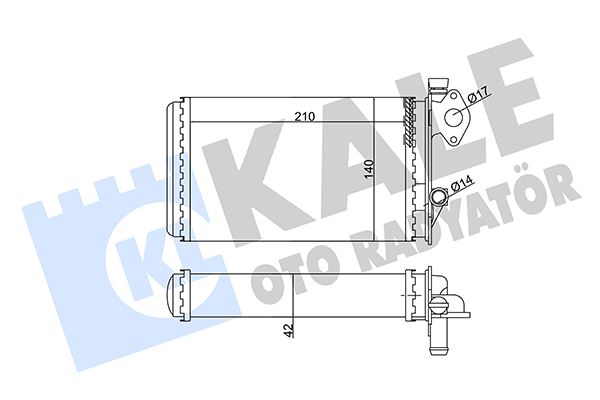ERA 352035 Radyatör Fani Vw