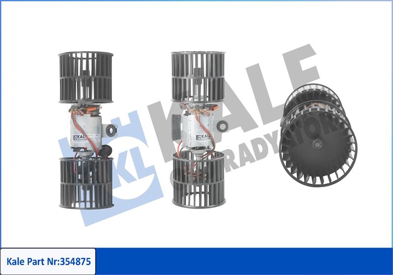 KALE 354875 Kalorifer Motoru Skoda Felicia 1.3 95<98 - Volkswagen Caddy Ii 1.6 96<00 12v 120w 2000 Rpm