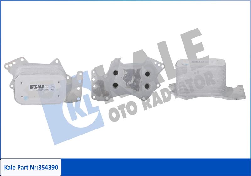 KALE 354390 Yağ Soğutucu Soğutucu Audi A4-A5-A6-Q5-Q7-Porsche Cayenne