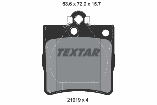 TEXTAR 2191903 Fren Balatasi