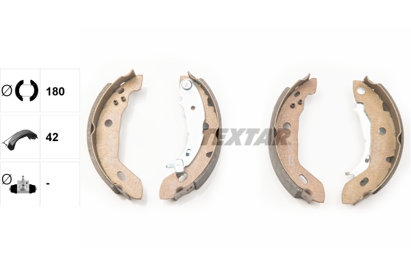TEXTAR 91053000 Fren Balatasi Arka Park Freni Mercedes A-Class W168