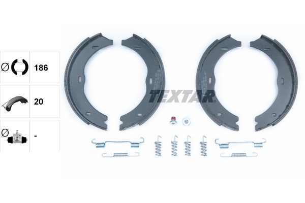 TEXTAR 91061900 Fren Balatasi Arka Park Freni Mercedes Vito W639 W447 Yayli