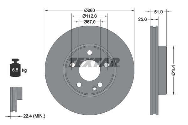BOS-0986479A00 Fren Diski ( Mercedes W176-W246 On A Seri / B Seri )