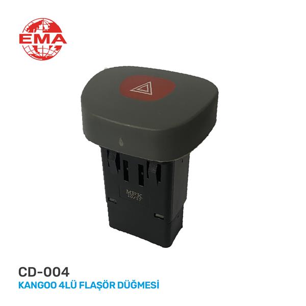 EMA CD-004 Dörtlü Flaşör Anahtari Renault Kangoo 01>
