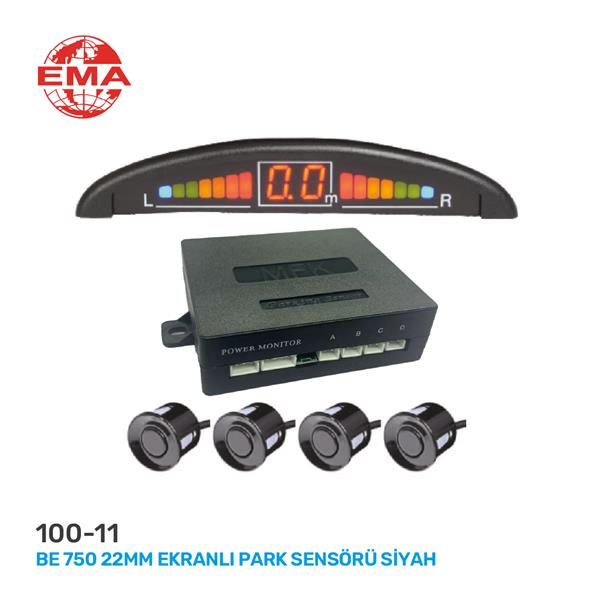 EMA-100-11 Be 750 22mm Ekranli Park Sensörü Gri