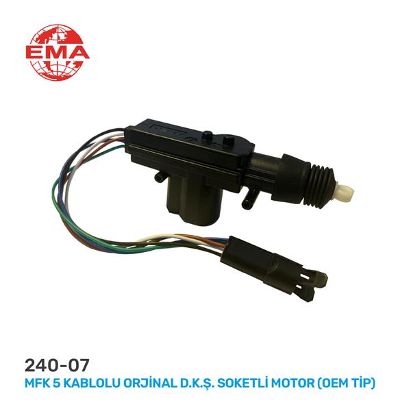 EMA 240-07 Merkezi Kilit Motoru 5 Kablo Soketli Ön Tofaş Üniversal Orjinal