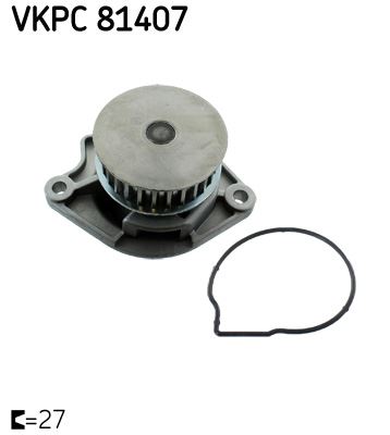 SKF VKPC81407 Devirdaim Polo 00-12 1.4 16v - Ibiza-Cordoba-Fabia 1.4 16v 04-10 Ahw-Bby-Bky-Cgl