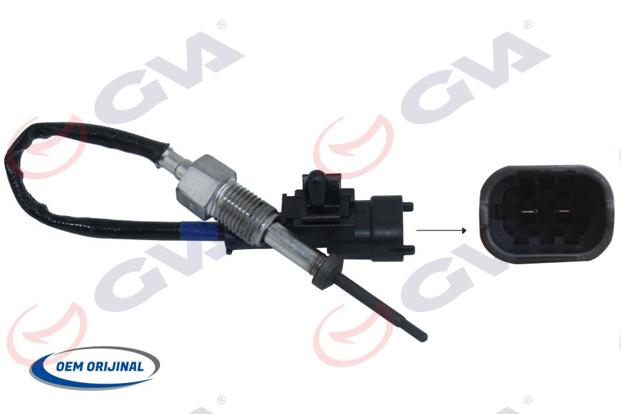 DELPHI TS30097-12B1 Egzoz Sicaklik Sensörü Hyundai Accent/Elantra/İ20/İ30/İ30 Cw/İx20/Verna Kia Ceed/Proceed/Rio/Soul/ Venga 0