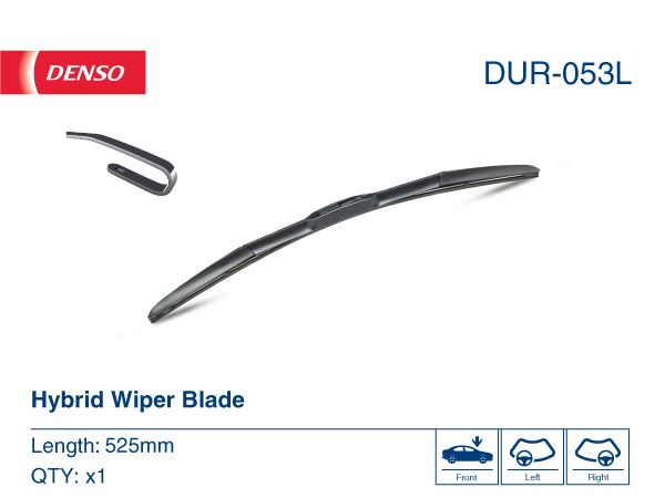 DENSO DUR-053L Silecek Süpürgesi X1 52.5cm Universal