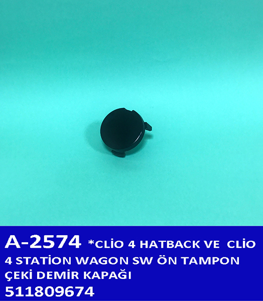 AYHAN A2574 Ön Tampon Çeki Demir Kapaği Clio 4 13-15