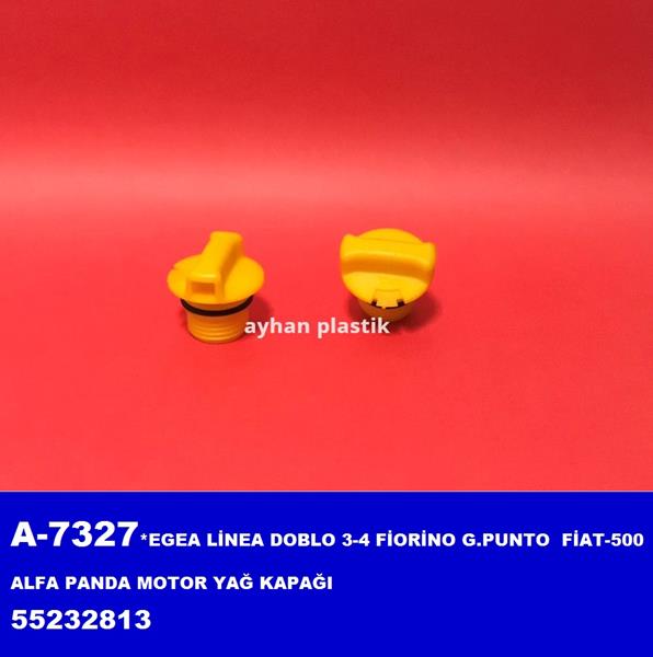 AYHAN A7327 Motor Yağ Kapaği Egea-Linea-Doblo-Fiorino-G.Punto-500-Panda