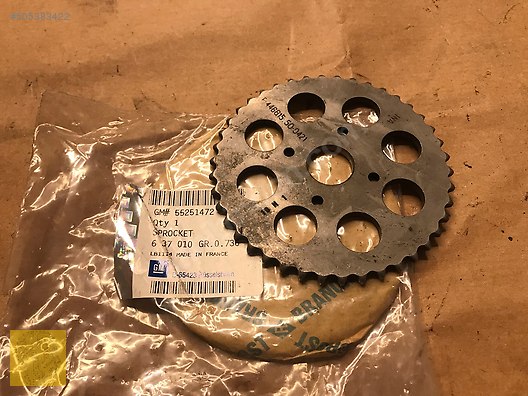 OE-ORIJINAL 55251472 Ekantrik Dişlisi 42 Diş Büyük Linea-Doblo-Fiorino-G.Punto-Evo-500-Albea-Astra J-Corsa C 1.3mtj-Cdti