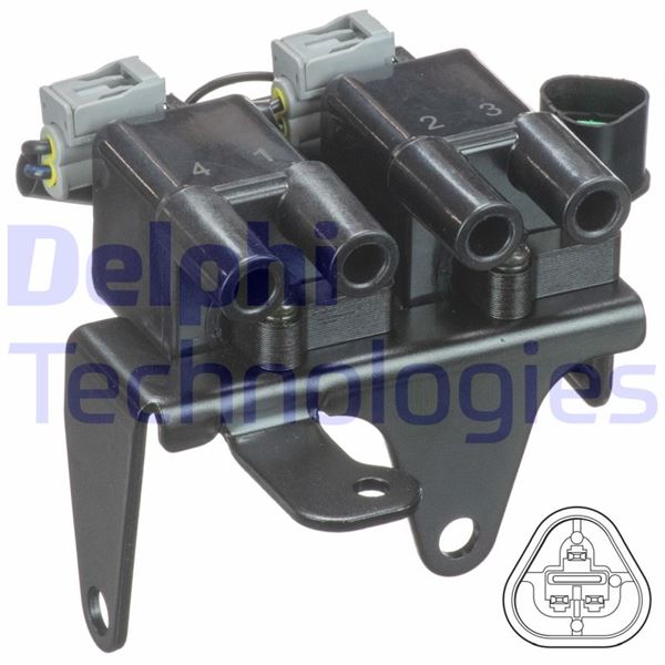 DELPHI GN10829-12B1 Ateşleme Bobini Amica-Atos Prime-Atoz