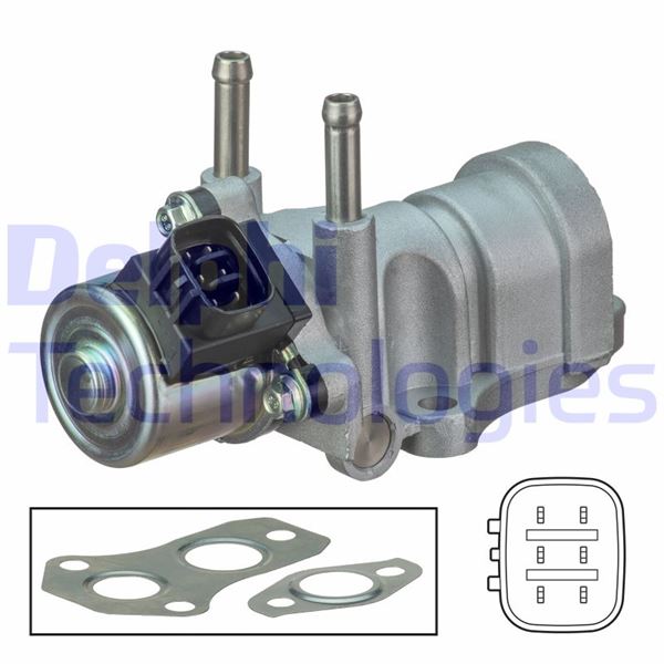 KALE 353710 Egr Valf Toyota Avensis Corolla 2.0d-4d 02<08
