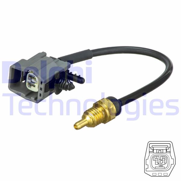 DELPHI TS10492 Hararet Müşürü Ford Connect 98> 1.8 Tdci Silindir Kapağina Gelen