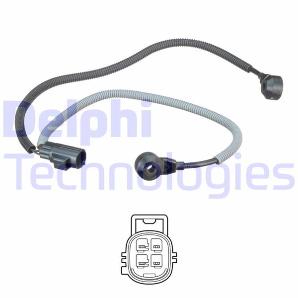 DELPHI AS10240 Vuruntu Sensoru Volvo S60-S80-V70-Xc90 99>