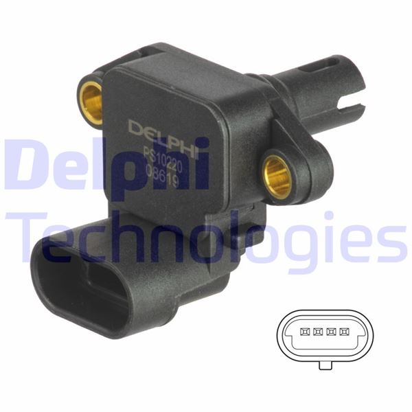 DELPHI PS10220 Map Sensörü One-Cooper