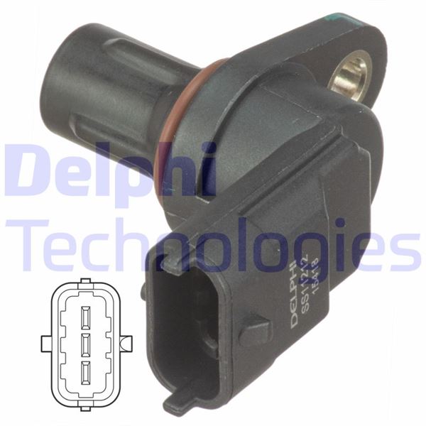 DELPHI SS11212 Eksantrik Devir Sensörü Astra G-H-Insignia A-Corsa C-D-Combo-Meriva-Zafira B-Agila-Tigra 1.0-1.2-1.4 -1.6 Z12xep-Z14xel-Nel-Z16xel-Let-Lel-Xnt-Z10xep Fiesta-Cmax-Focus Ii-Mondeo Iv