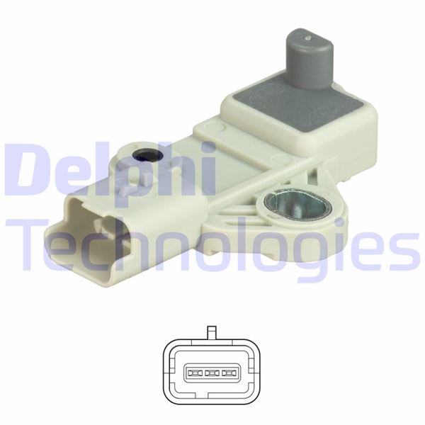 DELPHI SS11332 Krank Mili Sensörü P308-P3008-P407-P5008-P508-P807-Expert-C4-C4 Picasso-C5-C8-Ds4-Ds5-Ds5 2.0 Hdi Kuga I -Ii 08>14 Mondeo Iv 07>14 S-Max 07<14 2.0 Tdci