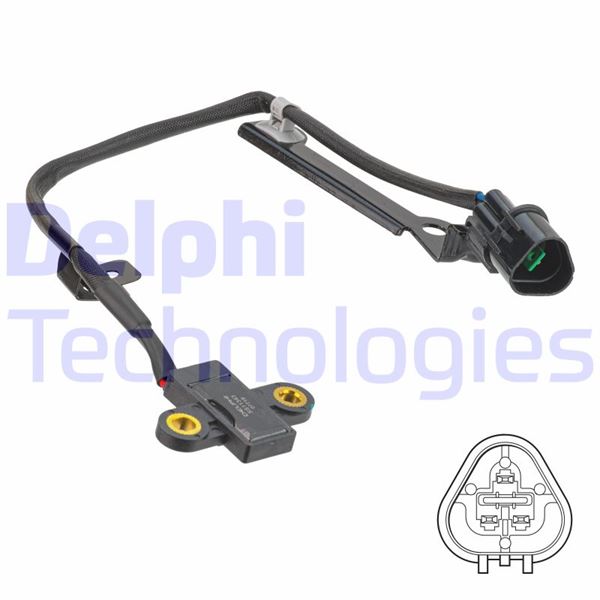 DELPHI SS11343 Krank Mili Sensörü Hyundai Atos 1.1l G4hg 06-09 / İ10 1.1l G4hg 08-13 / Kia Picanto 05->