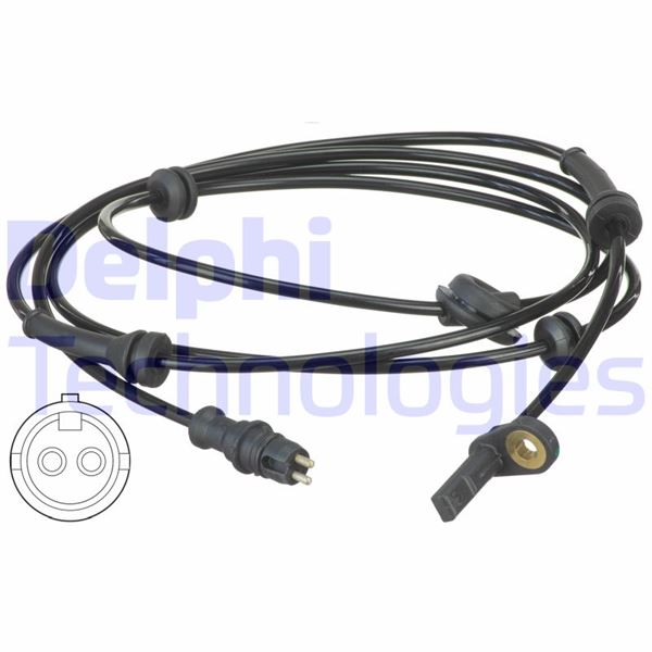 DELPHI SS20484 Abs Sensörü Arka Sağ-Sol Fiat Doblo 01>14 1.3d Mtj 1.9jtd