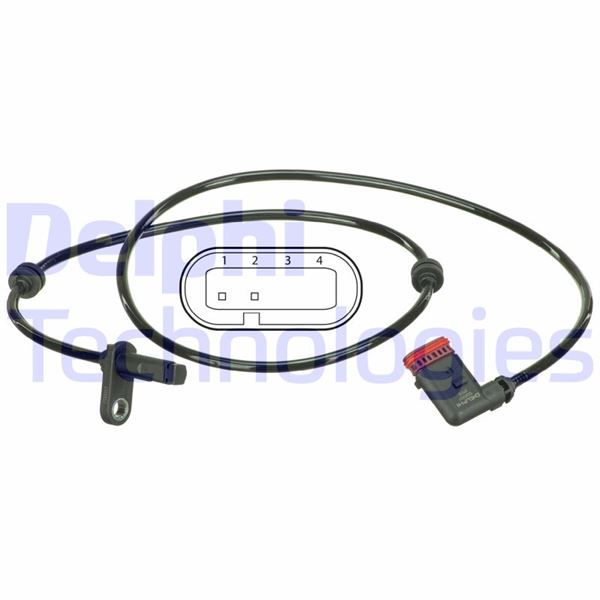 DELPHI SS20501 Abs Sensoru Arka Mercedes E-Class C207 A207