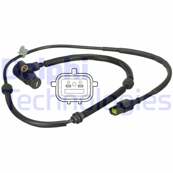 DELPHI SS20516 Abs Hiz Sensörü Ön Sağ Rio