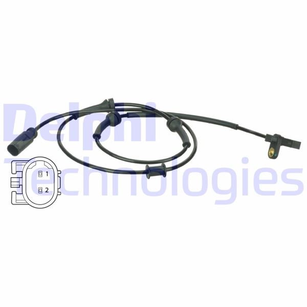 DELPHI SS20539 Ön Abs Hiz Kaptörü Fiat 500 07> 500c 20> Ford Ka 08>16 0.9 1.0 Mild Hybrid 1.2 1.3d Mtj 1.4