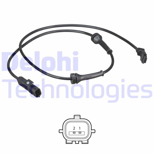 DELPHI SS20573 Abs Sensörü Arka Grand Scenic Ii 2004 >Megane Ii 2002 >Scenic Ii 2003 >