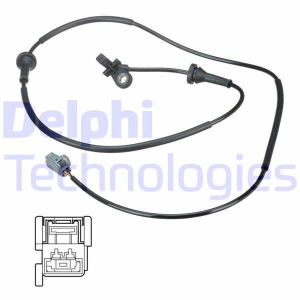 DELPHI SS20580 Arka Abs Sensoru Sol Volvo Xc90 I 275 2.5 T Awd 02>14