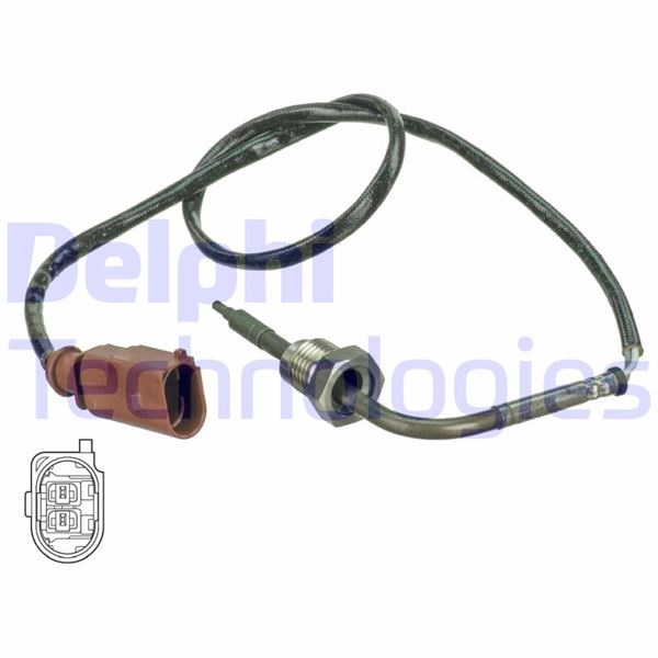 DELPHI TS30076 Egzoz Sicaklik Sensörü Vw Caddy-Passat-Touran