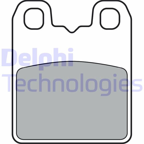 DELPHI LP3382 Fren Balatasi Arka Giulia-Stelvio