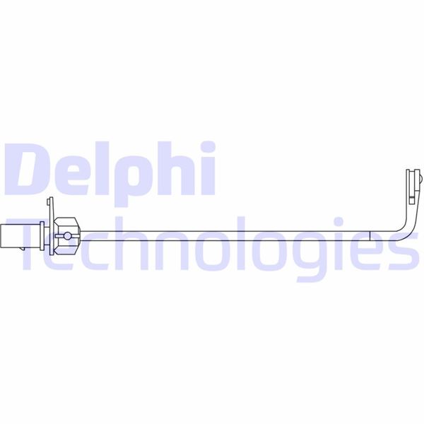 DELPHI LZ0327 Fren İkaz Kablosu Ön A4-A5