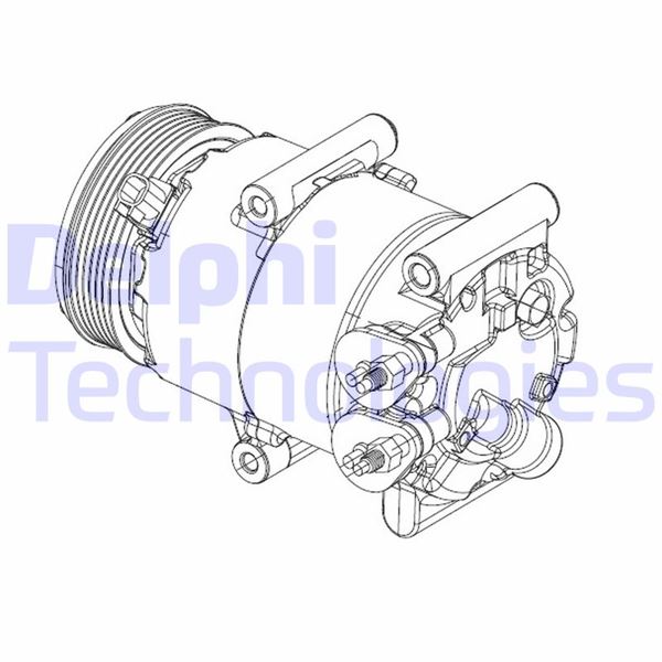 FEBI 1005605 Klima Kompresörü Ford Fiesta 12> 1.4 Tdci