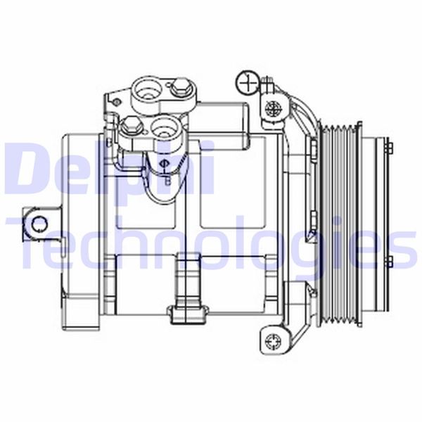 DELPHI CS20528 Klima Kompresoru Mercedes Sprinter B906