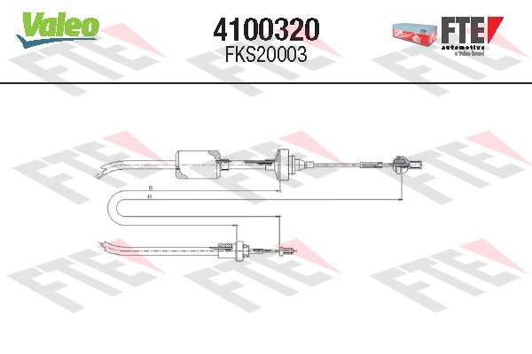 VALEO 4100320 Aksesuar Binek