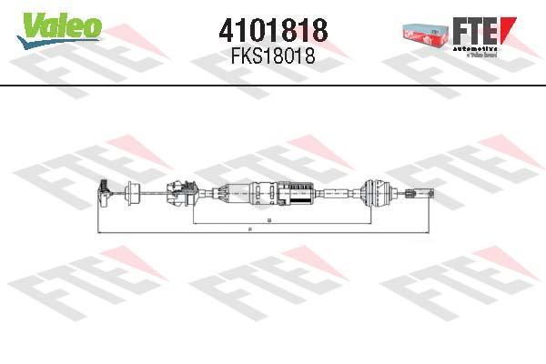 VALEO 4101818 Aksesuar Binek