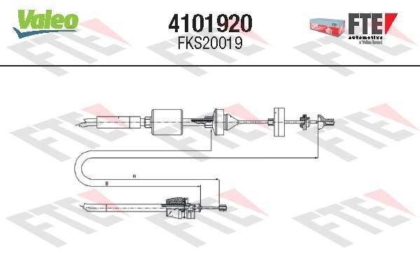 VALEO 4101920 Aksesuar Binek