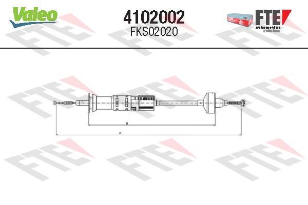 CAV-7001612 Debriyaj Teli-Otm Ayarli (Vw Golf 92-98) Abs-Aft