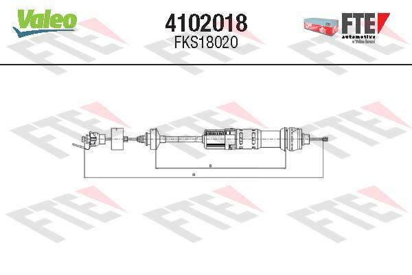 CAV-4501605 Debriyaj Teli ( Citroen   Xsara Picasso 00-- )