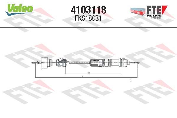VALEO 4103118 Aksesuar Binek