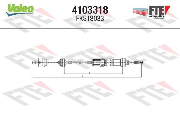 VALEO 4103318 Aksesuar Binek