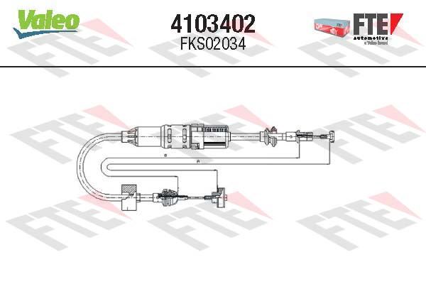 HLL-8AK 355 701-801 Debriyaj Teli-Otm Ayarli (Vw Caddy 96-03  Polo 95-00 Polo Cls 96-02  Seat Ibiza 97-02)