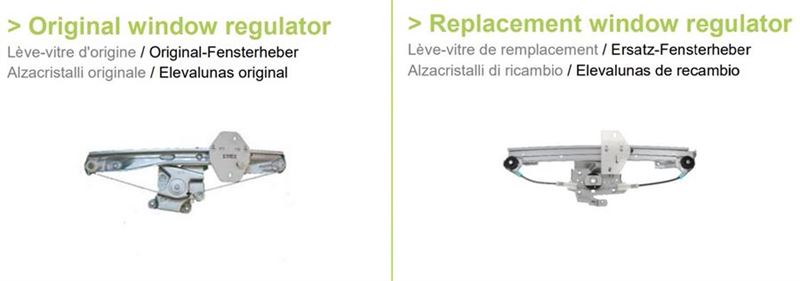 VALEO 851876 Cam Mekanizmasi Arka Sol Renault Clio Ii 98>08 Cam Mekanizmasi Binek