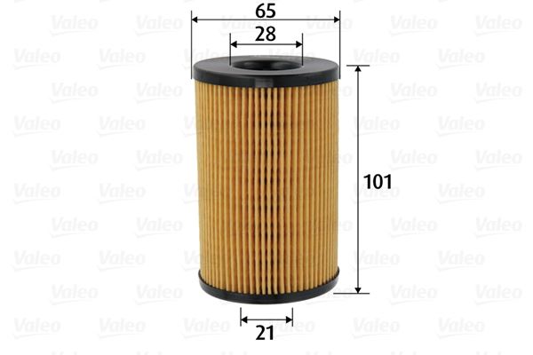 VALEO 586590 Yağ Filtresi Caddy Iii-Golf Vi-Jetta Iii-Iv-Passat-Polo-Tiguan-Touran-T5-Octavia-Leon-Ibiza-A1-A3-A4