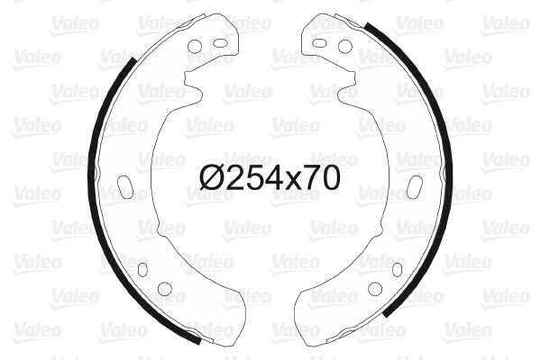 VALEO 564053 El Fren Balatasi Range Rover 3 L322 02>12 Vw Touareg Mercedes W164 W251 Porsche Cayenne 9pa Audi Q 7 4lb