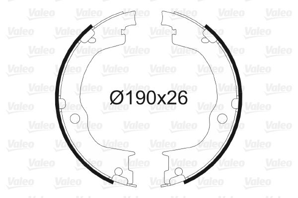 VALEO 564163 El Fren Balatasi Opel Antara Chevrolet Captiva