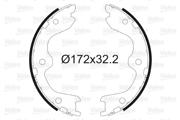 VALEO 564196 El Fren Balatasi Nissan 370 Z Roadster Pabuçlu Fren Balatasi Binek